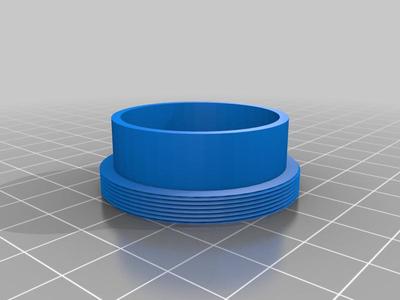 Adapter of T2 on 1,25 " 15mm low profile