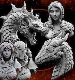 Dragon Realms - Bust collection