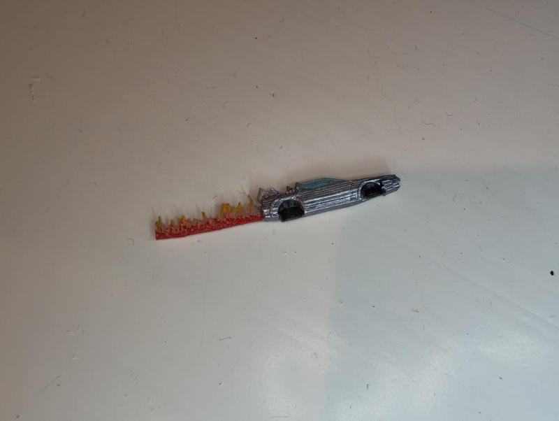 Flying DeLorean Back to the Future II Hat Pin