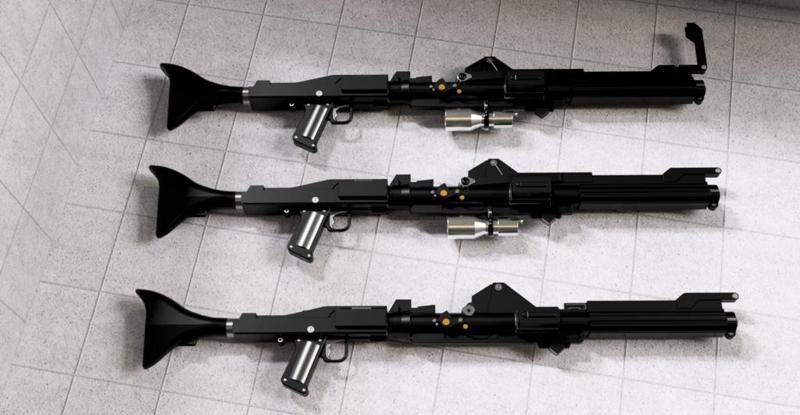 Star Wars Revenge of the Sith enhanced detail version DC15 A rifle for 1:12 , 1:6 and 1:1 figures and cosplay