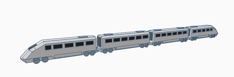 High-speed Train Toy (OLD VERSION 2)