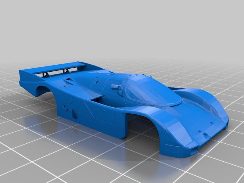 Porsche 962 HO Slot Car Body