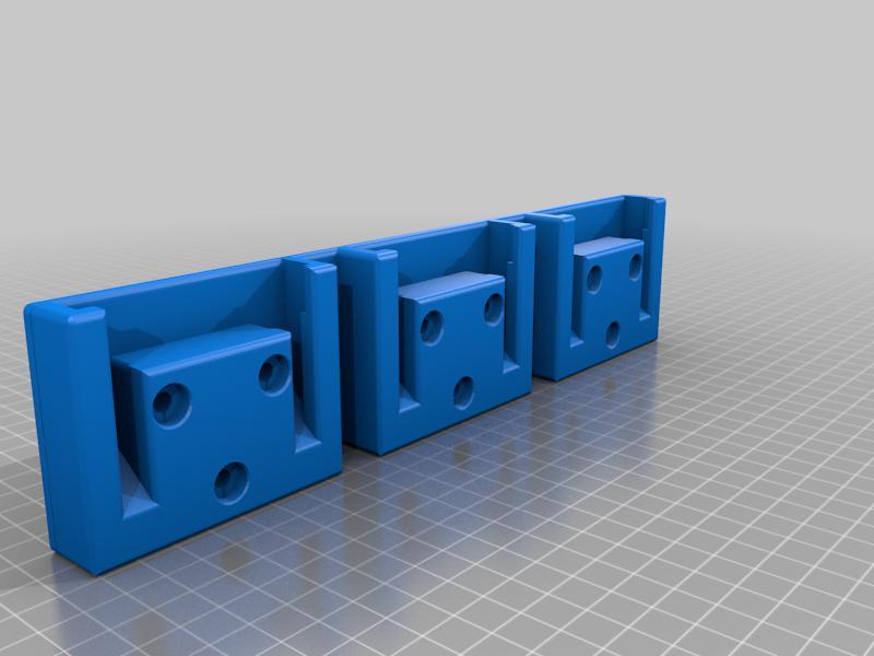 Sturdy Ridgid 3 Battery Mount