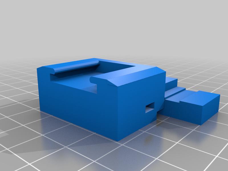 Cateye back lamp holder for Topeak MTX bicycle holder