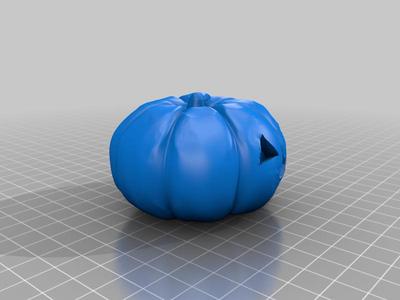 Pumpkin With Cute Face