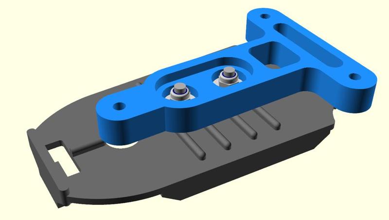 'T' Block for SPORTident Plastic Holder for BSF9 & 8 Station (Standard)