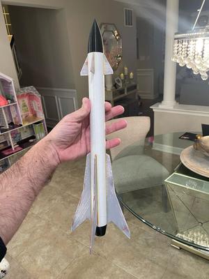 Iron Man Jericho Missle Model Rocket