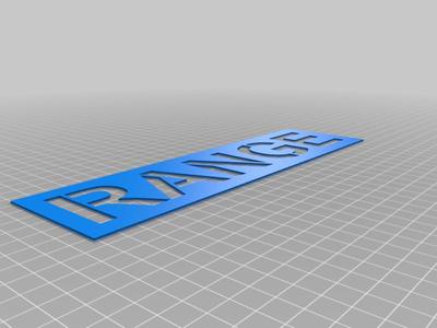 Range Stencil