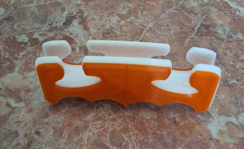 Pocket grocery bag carrier