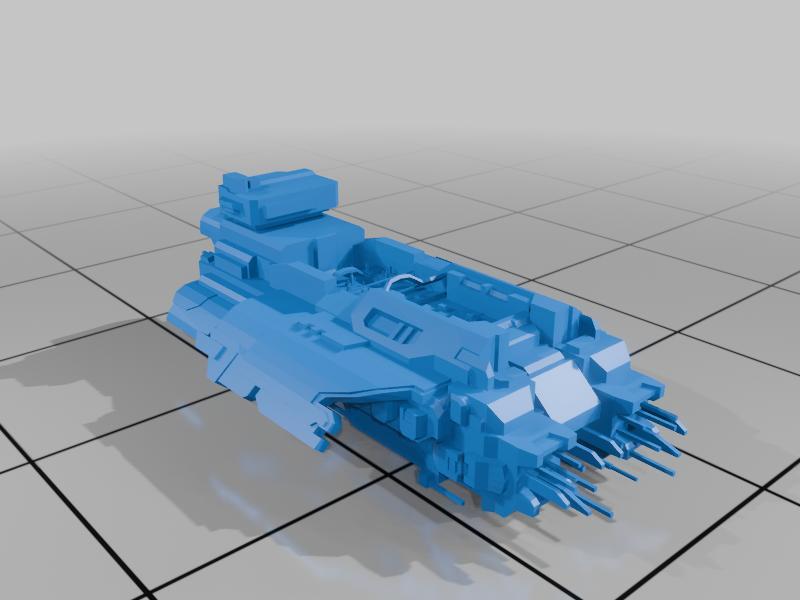 Stellaris Mammalian Colony ship