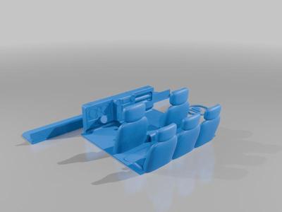 Traxxas TRX4M Driver, Navigator, Rear seat Child size passenger GCODE