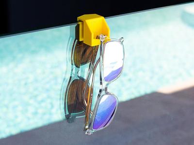 Pool Fence Shades & Glasses Holder
