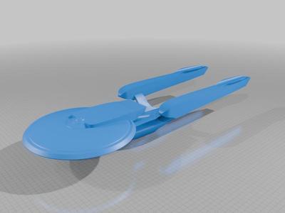 Excelsior class_Kelvin_a-Star Trek