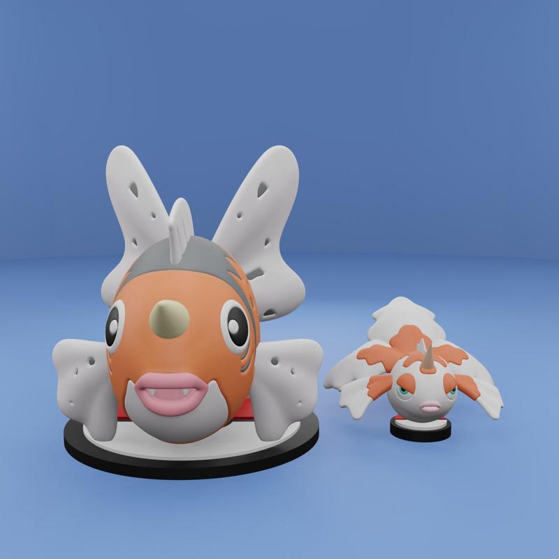 Pokemon No. 118, 119 Goldeen, Seaking