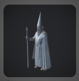 Penitente de Semana Santa.