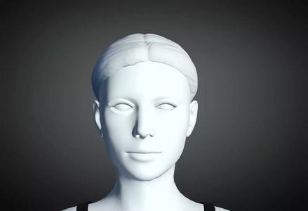 3D Hair style for Female 17 3D model