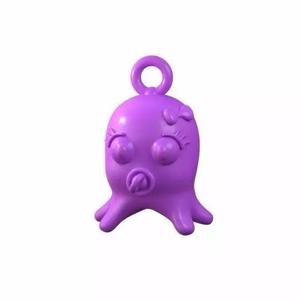 Cute Baby Octopus Keyring