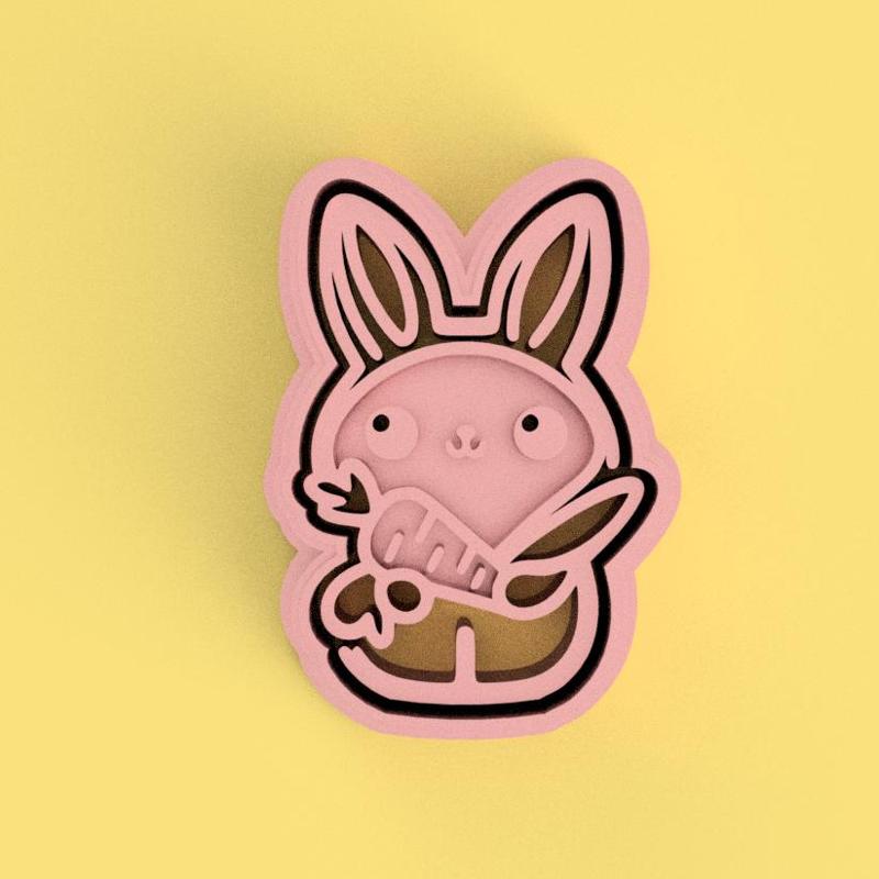 Bunny and Egg Cookie Cutter