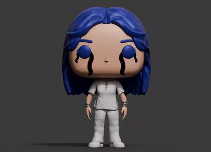 Billie Eilish When the Party is Over - Custom Funko Pop