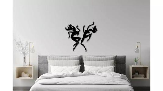 Dancing girls wall decoration