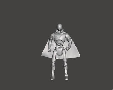 Custom Kenner McFarlane Super Powers Superman Robot