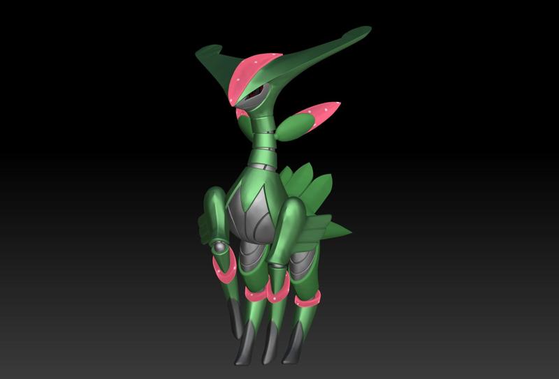 Pokemon Paradox Future Virizion Iron Leaves