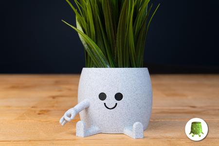 Gotcha Hand Sitting Plant Pot