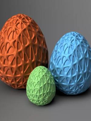 Large Voronoi Egg