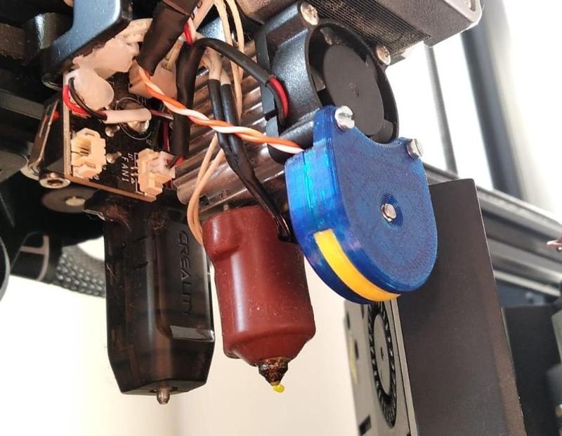 Ender3 v3 Nozzle Light for 8mm LED strip