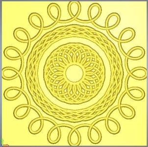 cnc 3d design for wooden and corian