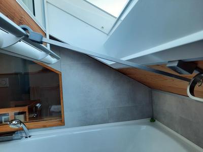Vertikal roof window cleaning with robot / Vertikale Dachfensterreinigung mit Roboter