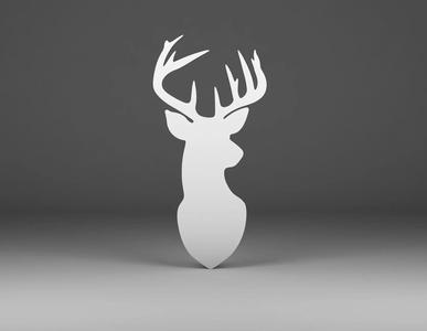 Deer silhouette