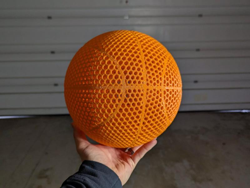 Airless Basketball  FiberFlex 30D