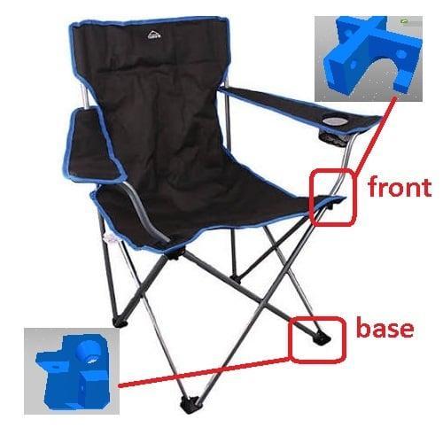 Camping Chair Front & Base