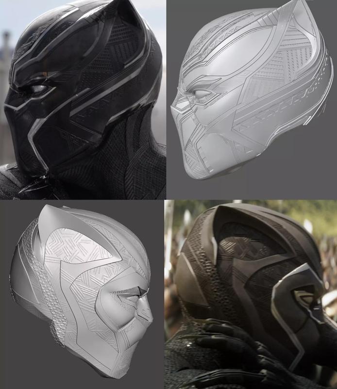 Black Panther Helmet Pack