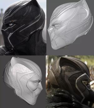 Black Panther Helmet Pack