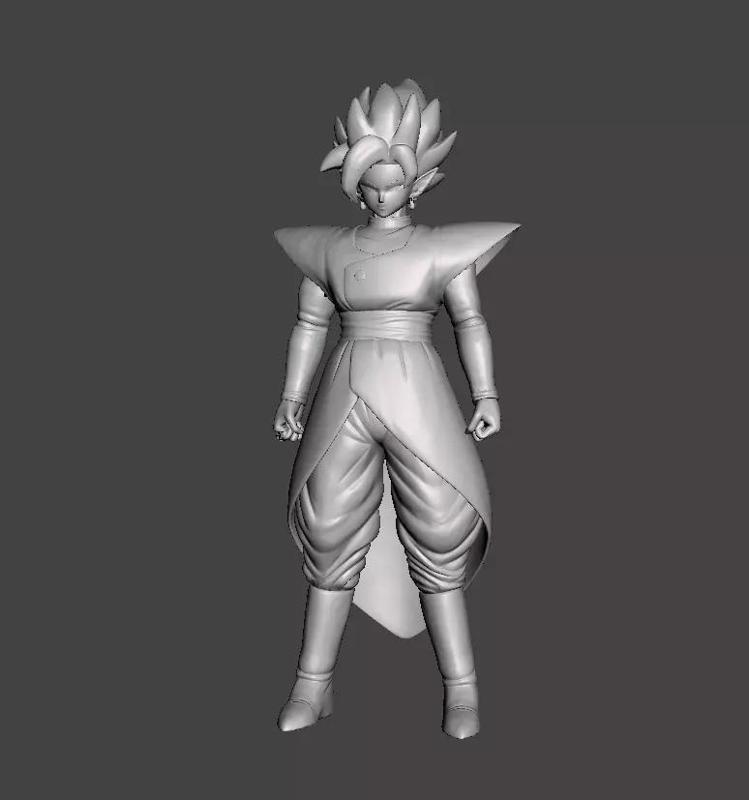 Fused Zamasu Dragon Ball 3D Model