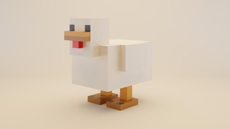 Hen Minecraft (Gallina Minecraft)