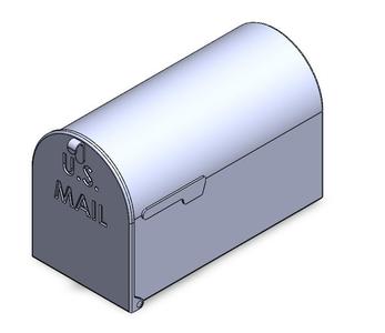 US MAILBOX 1:87 HO SCALE