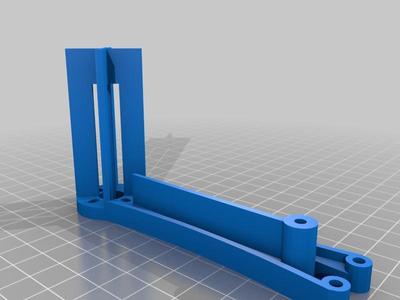 Mini Flame Wheel arm - reinforced and with integral landing gear.