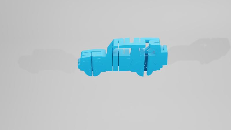 Suzuki Samurai Soft-Top 1995 - Keychain