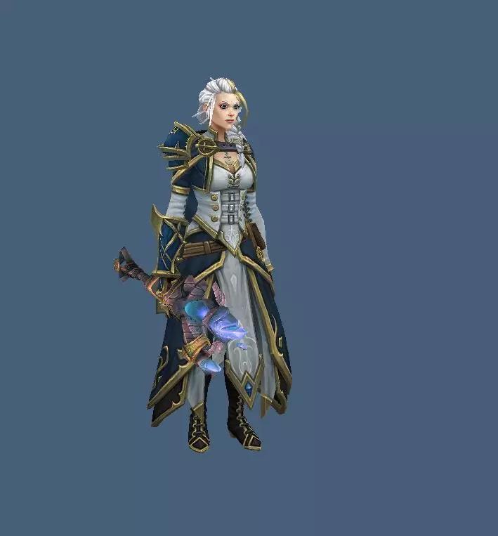 Jaina World Of WARCRAFT 3d Print Figurine