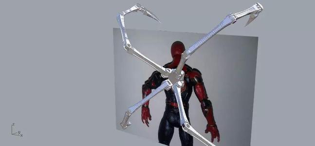 Iron spider suit legs from infinity war