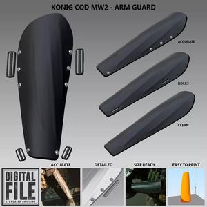 KONIG ARM GUARD COSPLAY MW2 WARZONE - STL MODEL 3D PRINT FILE