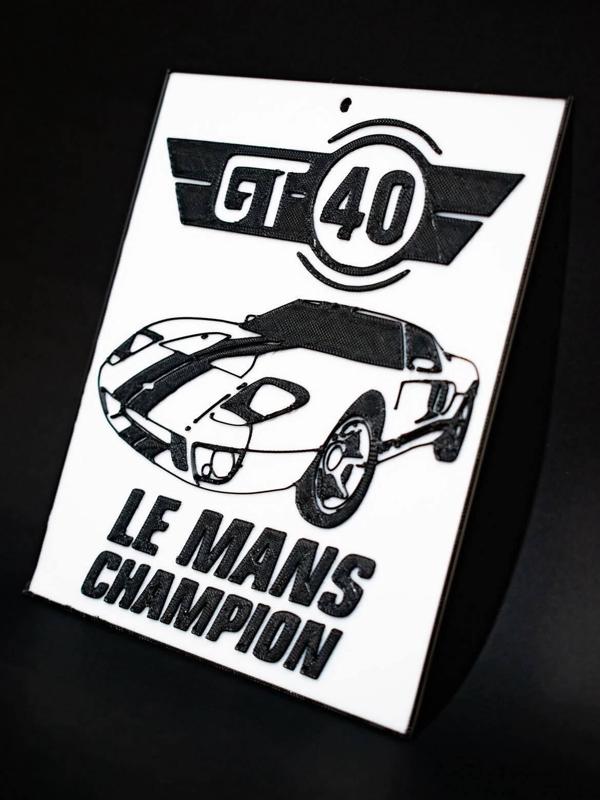 Ford GT40 Wall Art