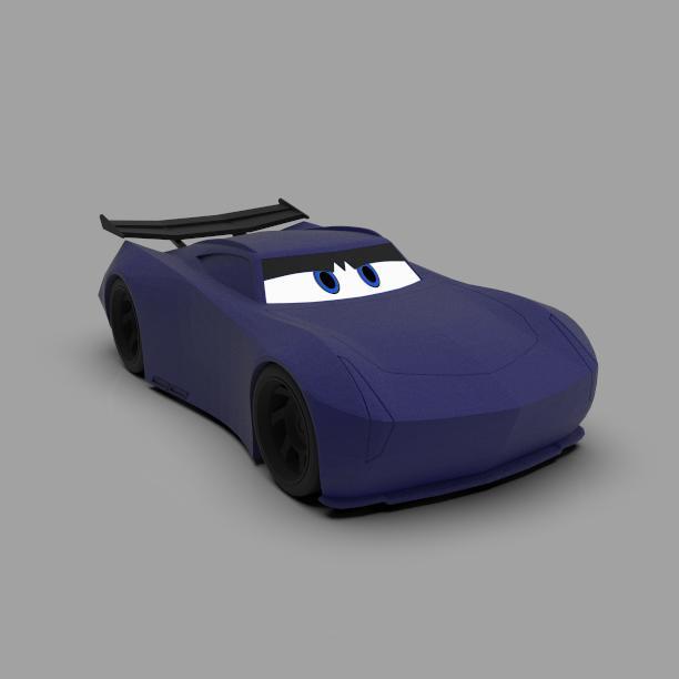 CARS -- JACKSON STORM -- 20cm long