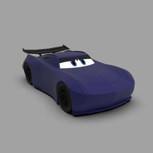 CARS -- JACKSON STORM -- 20cm long