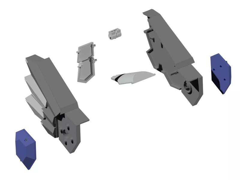 Gundam sandrock custom parts
