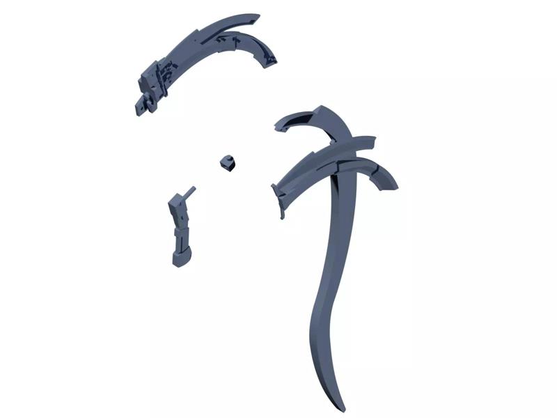 Gundam sandrock custom parts