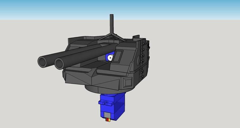 NAVAL GUN for W&PF project V1 MK2